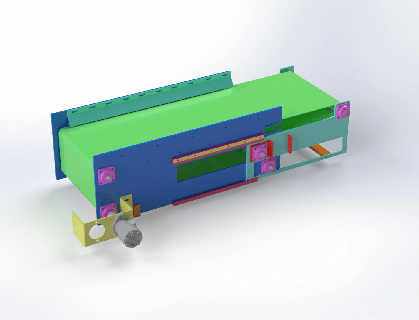 TELESKOPİK ÜRÜN DAĞITMA KONVEYÖRÜ